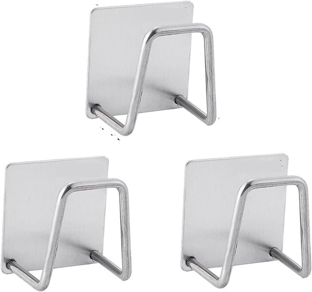 Pack x6 Gancho de Pared Autoadhesivo Cuadrado