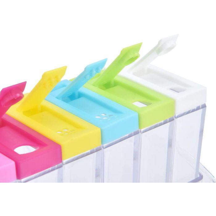 Set 6 Especieros con Recipiente