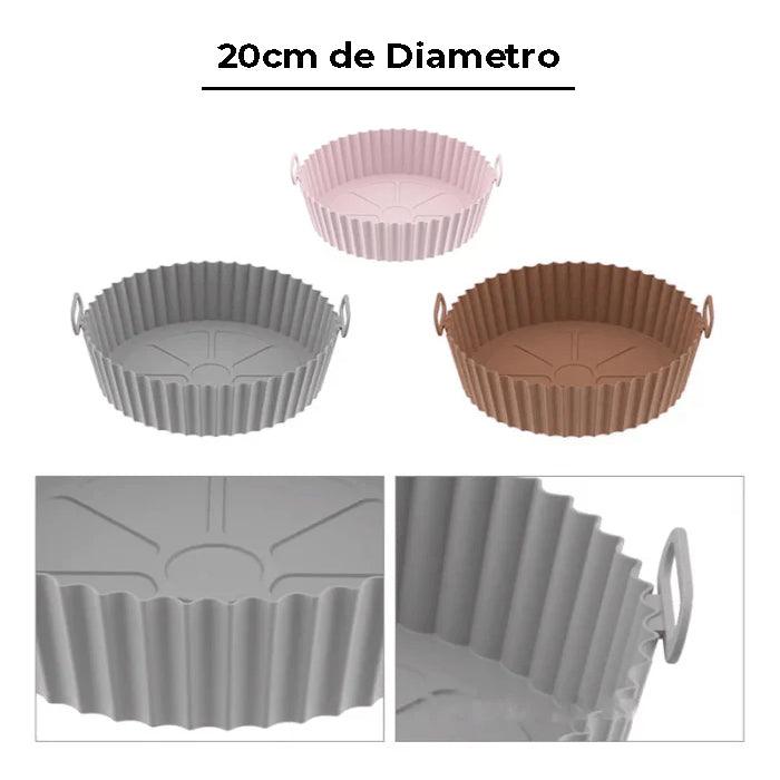 PROMO 3x1 Moldes Antiadherentes de Silicona para Freidora de Aire