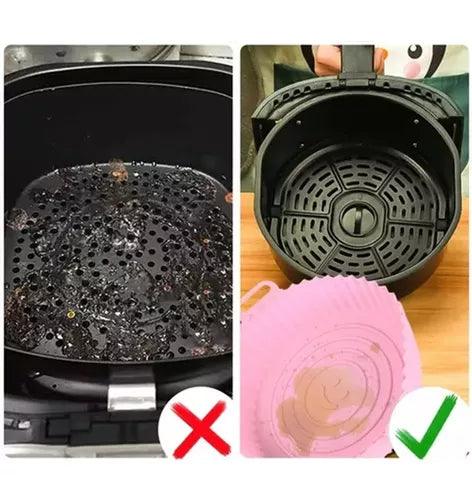 PROMO 3x1 Moldes Antiadherentes de Silicona para Freidora de Aire