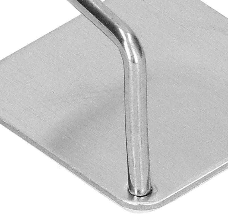 Pack x6 Gancho de Pared Autoadhesivo Cuadrado