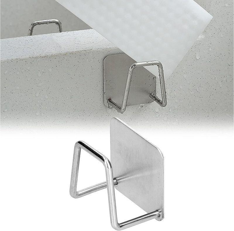 Pack x6 Gancho de Pared Autoadhesivo Cuadrado