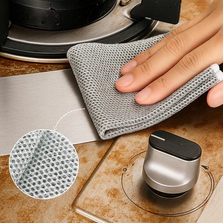 Paños de limpieza multiuso de malla metálica | Oferta 5 + 5 Gratis